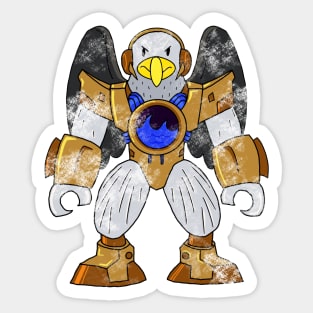 Bald Eagle Beast Sticker